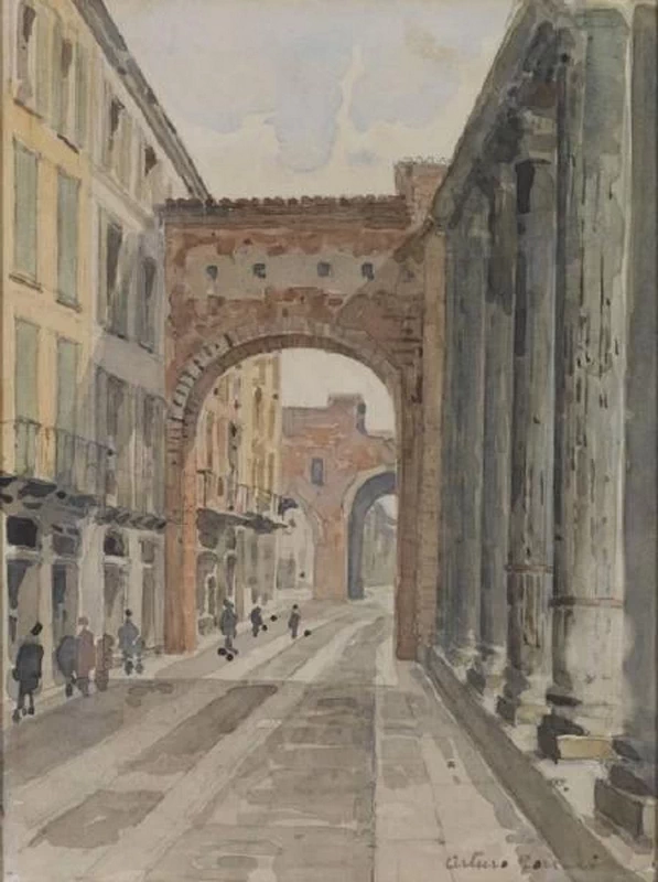 Colonne di S. Lorenzo, 1890 - 1910, Civiche Raccolte Storiche. Museo di Milano